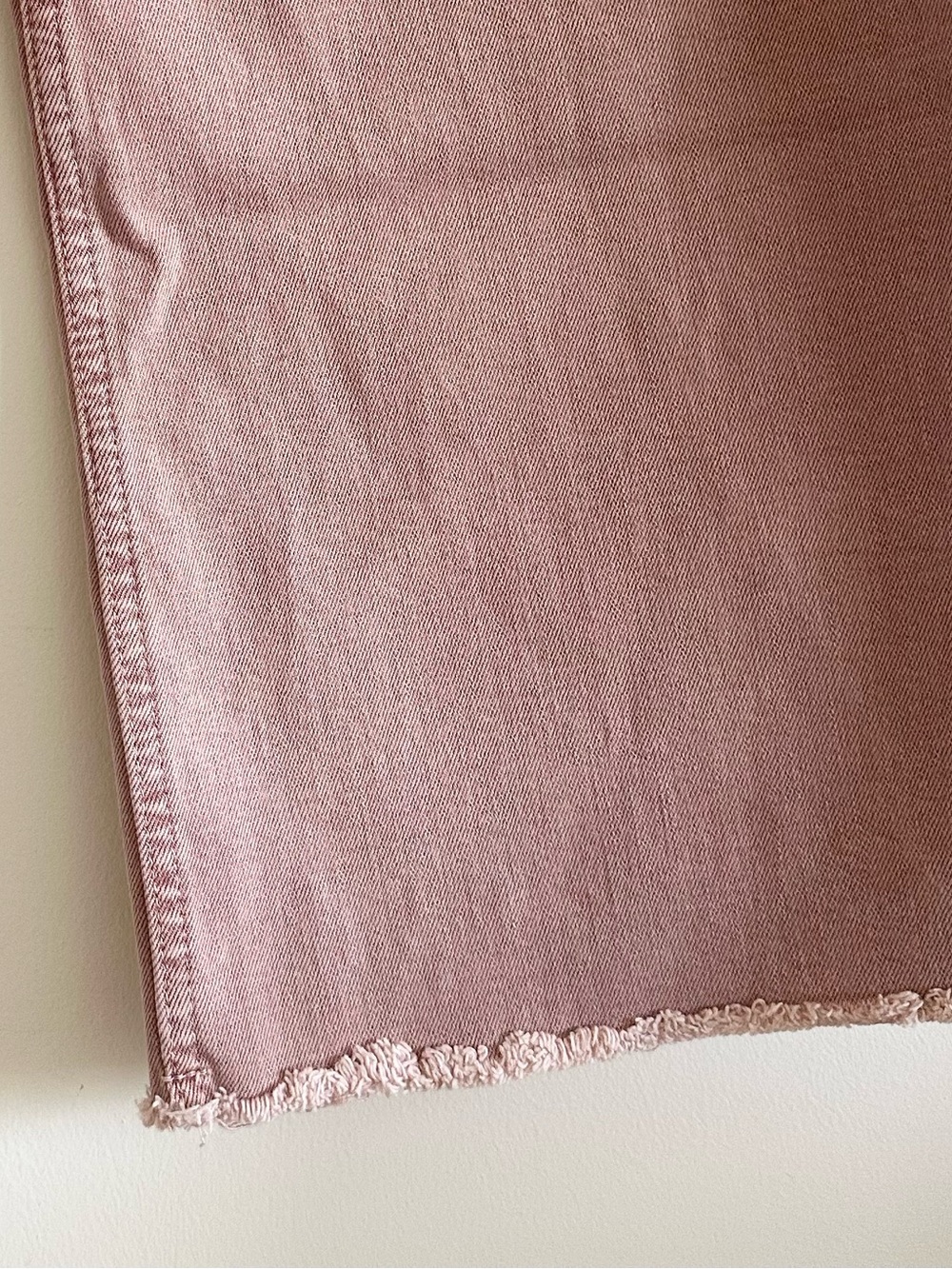 Brand New w Tags! ZARA High Rise Wide-Leg Marine Rose Jeans Size EU 38 / US 6 - Picture 7 of 10